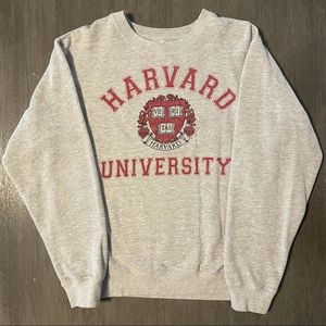 Grey Harvard Crewneck